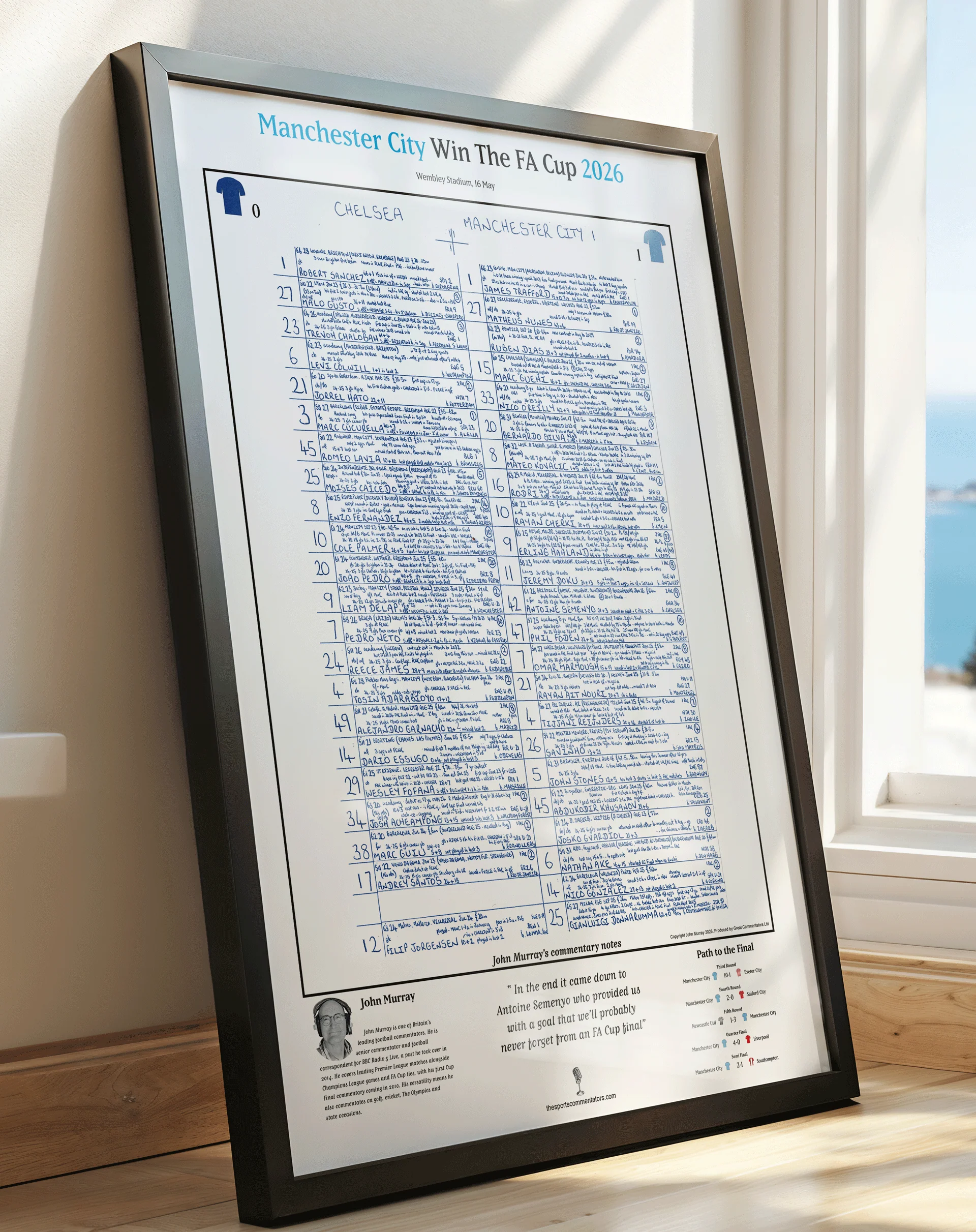 History Framed. Commentary Redefined.